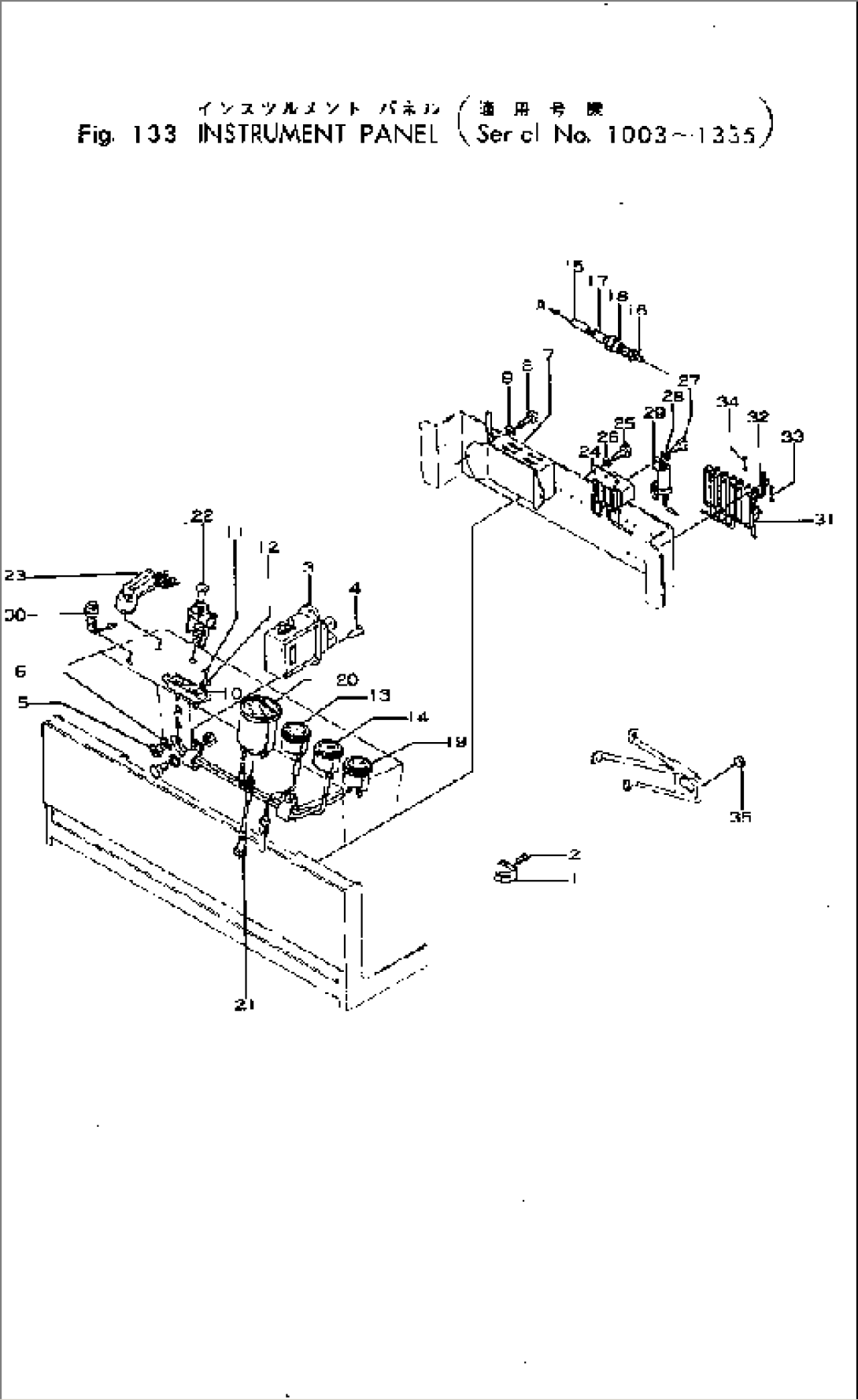 INSTRUMENT PANEL(#1003-1335)