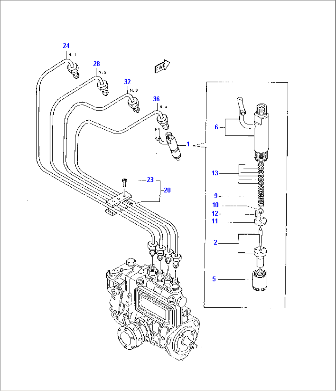 FUEL PIPING