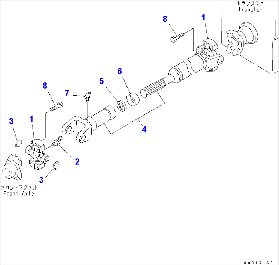 FRONT DRIVE SHAFT