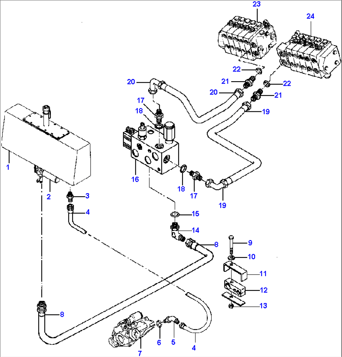 BASIC HYDRAULICS RETURN LINES