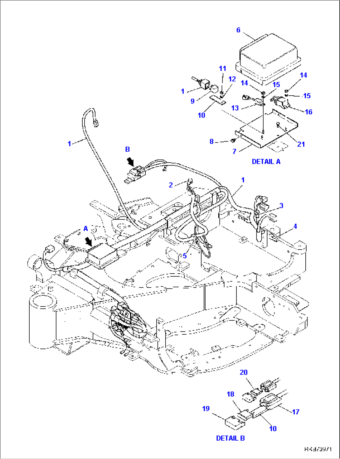 ELECTRICAL SYSTEM (FRAME LINE) (1/2)
