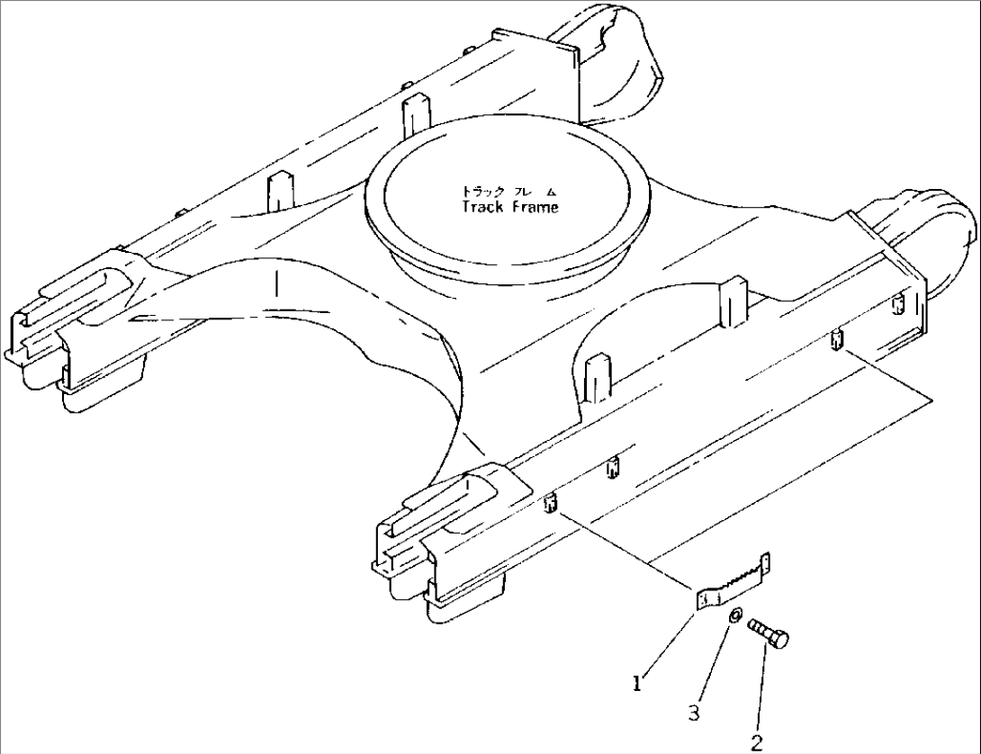 STEP (FOR TRACK FRAME) (FOR SWEDEN)