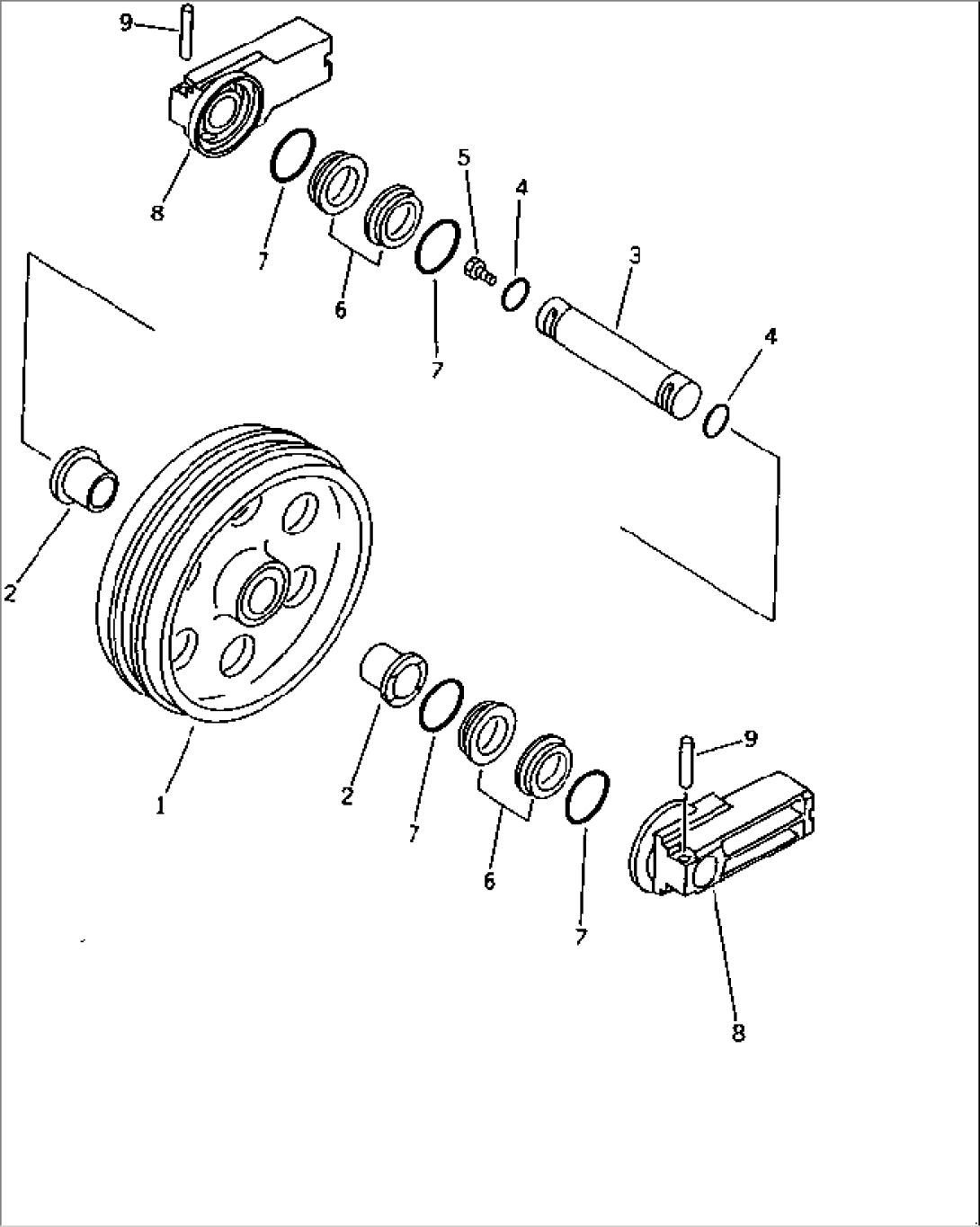 FRONT IDLER(#23220-)