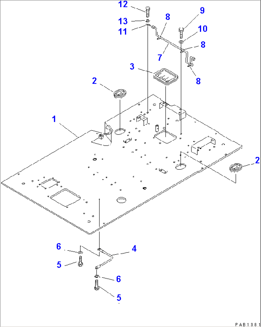 FLOOR FRAME(#10001-10161)