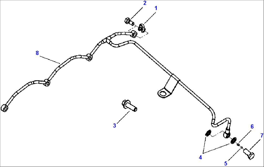 A4103-A1A3 FUEL INJECTION PIPING