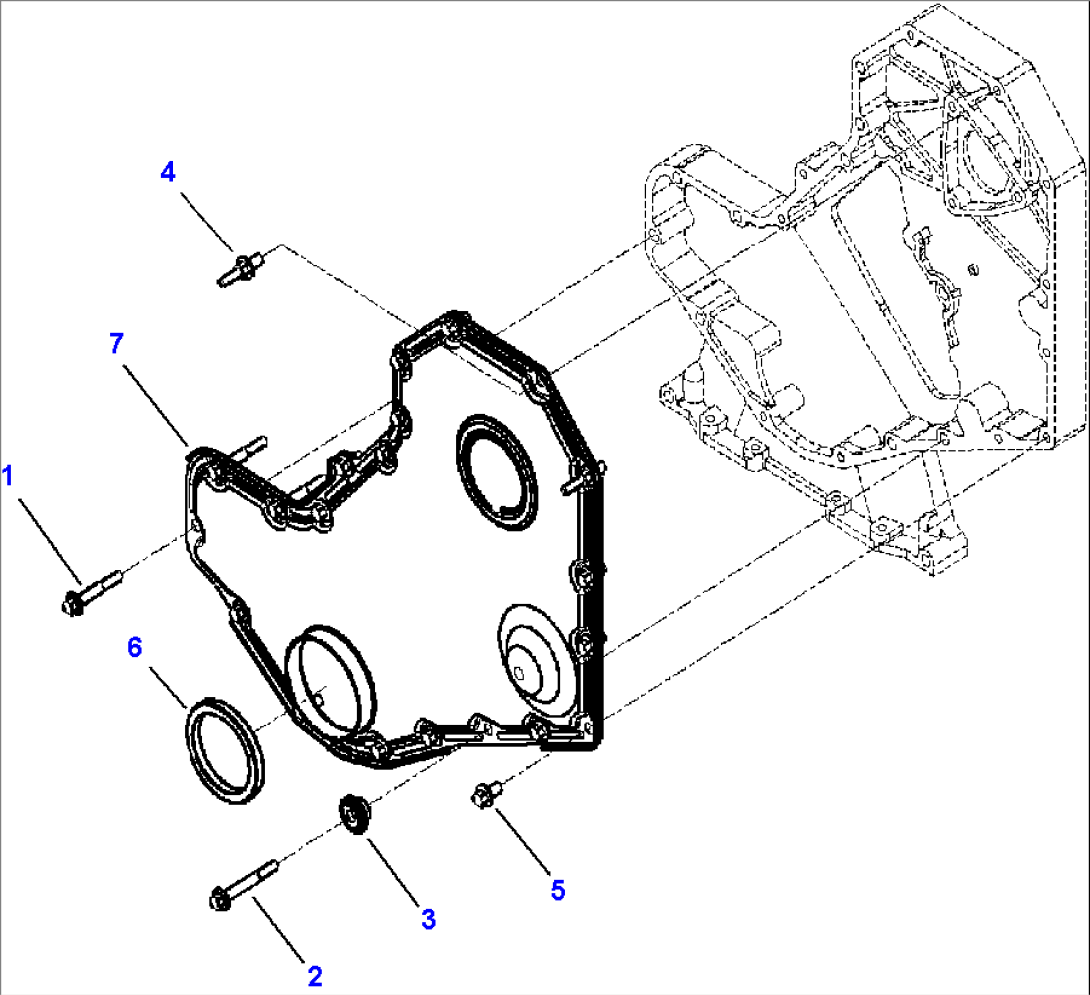 A2109-A1A5 FRONT GEAR COVER