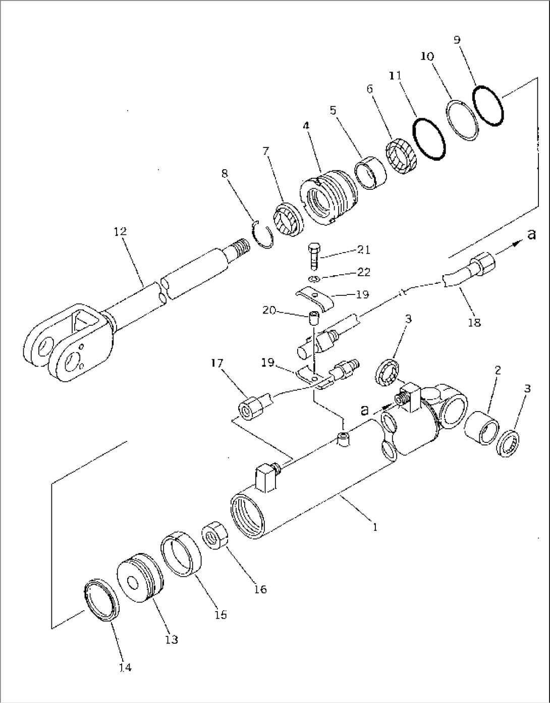 LIFT CYLINDER (INNER PARTS)