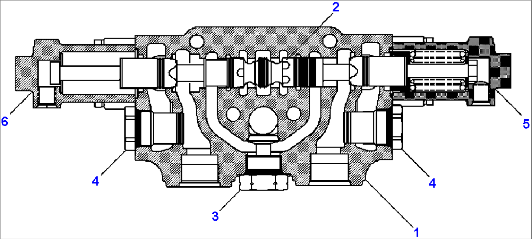 FIG. H0120-10A0 SECOND REAR SERVICE SECTION