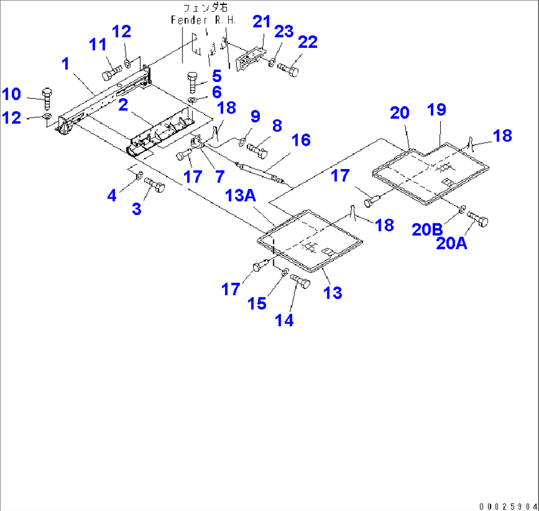 FLOOR PLATE (CENTER)