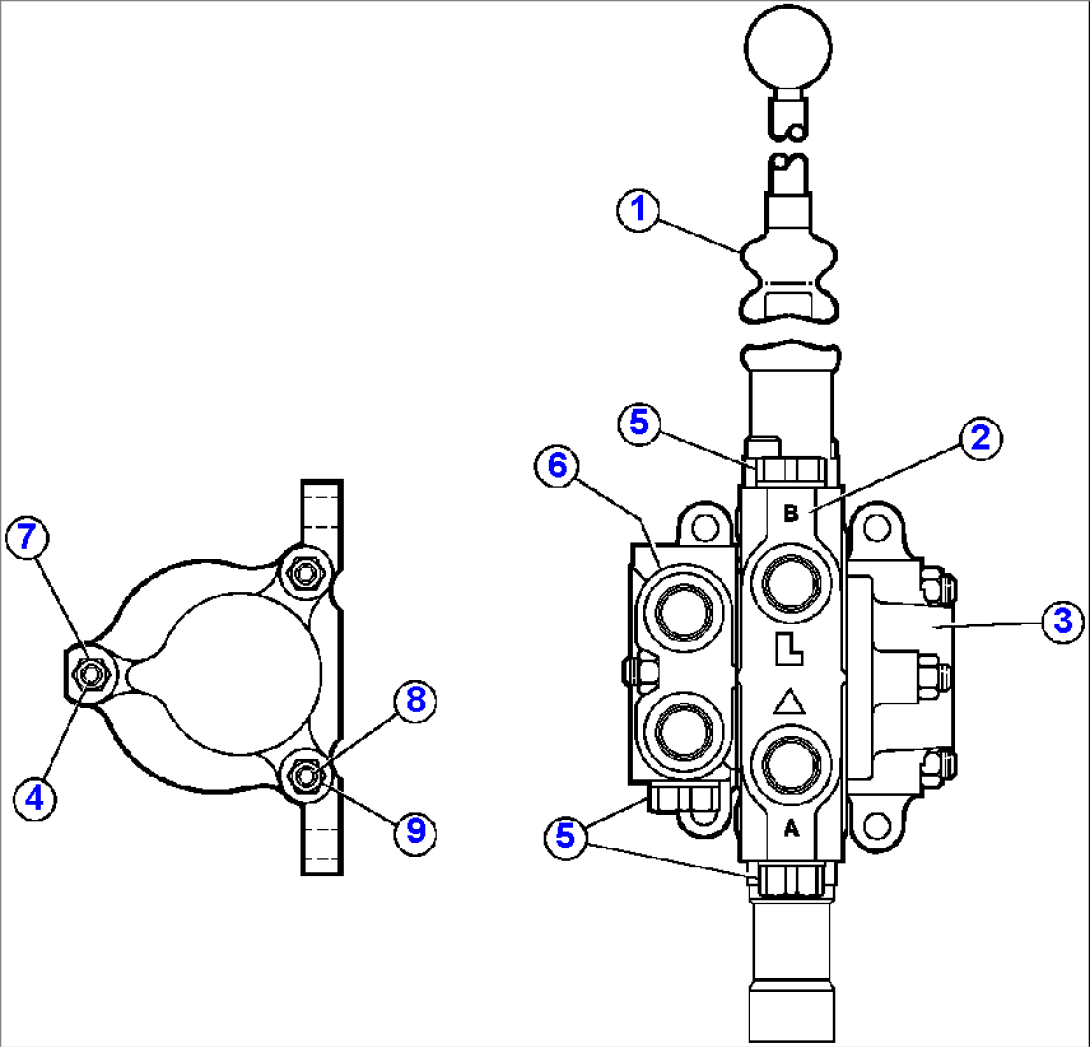 HOIST PILOT VALVE ASSEMBLY (PB8275)