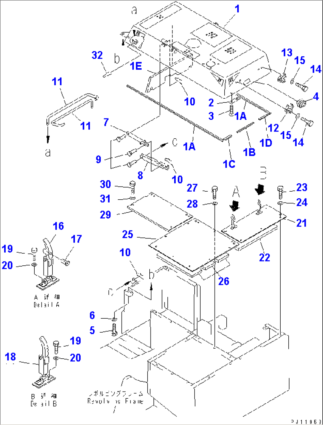 MACHINERY COMPERTMENT (HOOD)