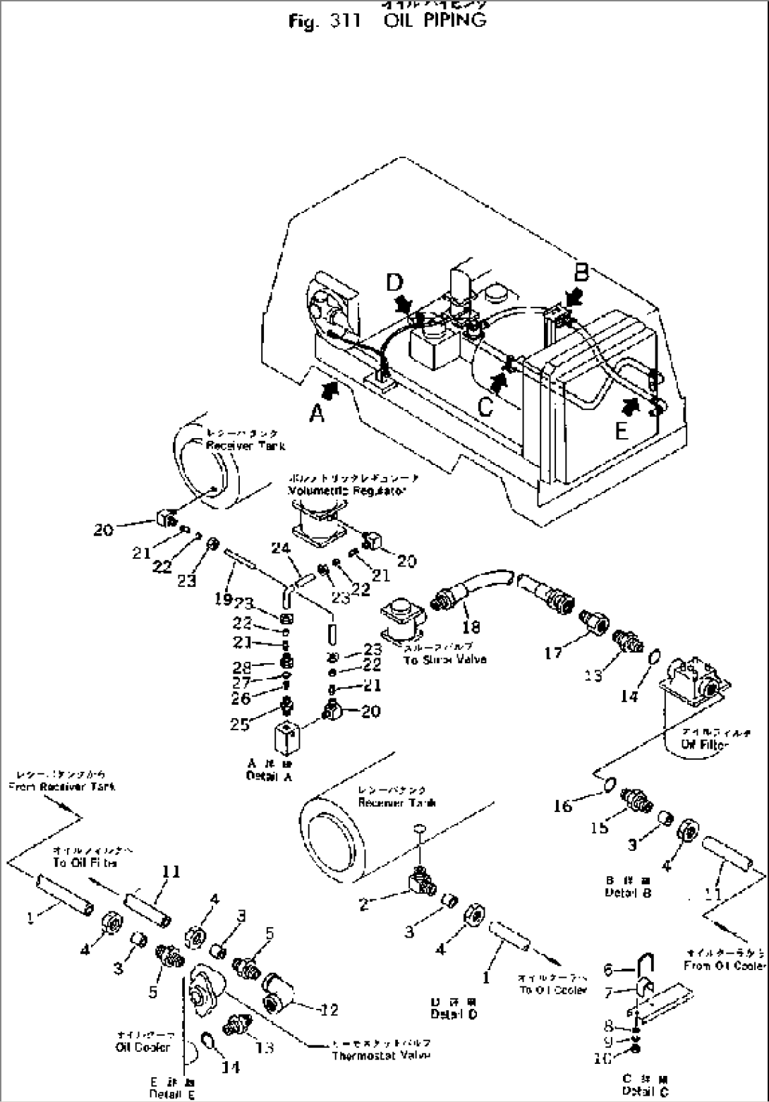 OIL PIPING