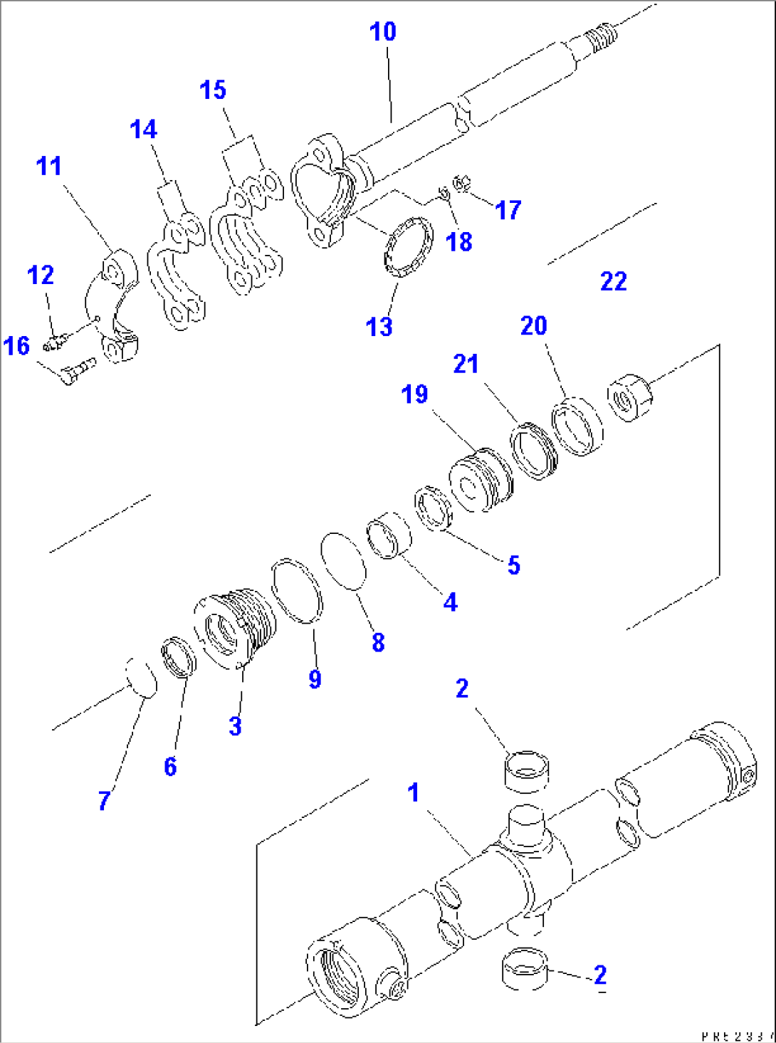 BLADE LIFT CYLINDER