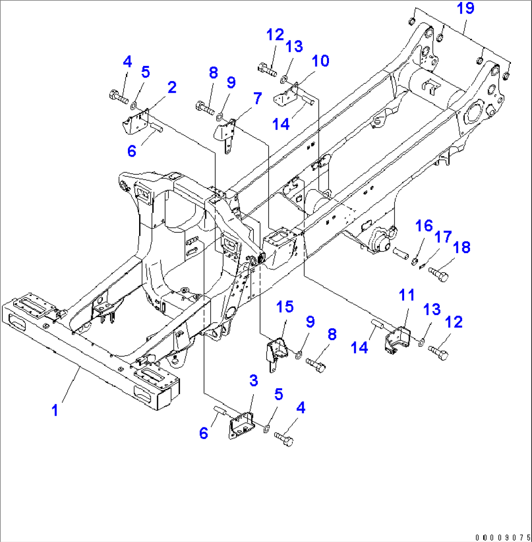 MAIN FRAME (AUTO LUBRICATION)
