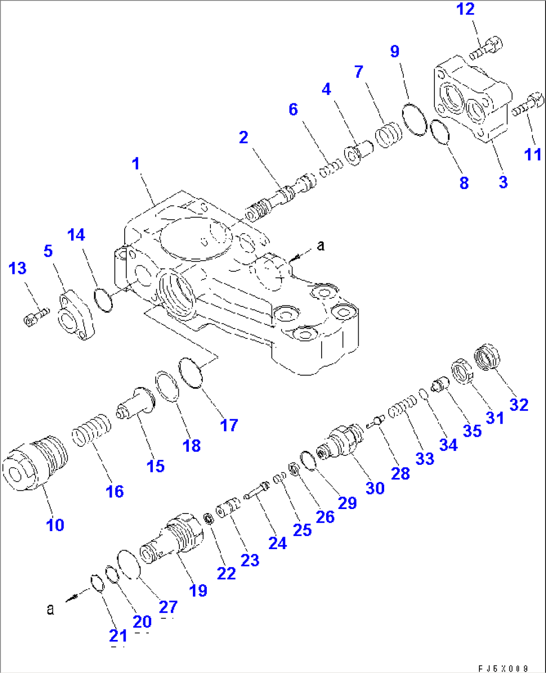 BURST VALVE (FOR BOOM CYLINDER)(#10429-)