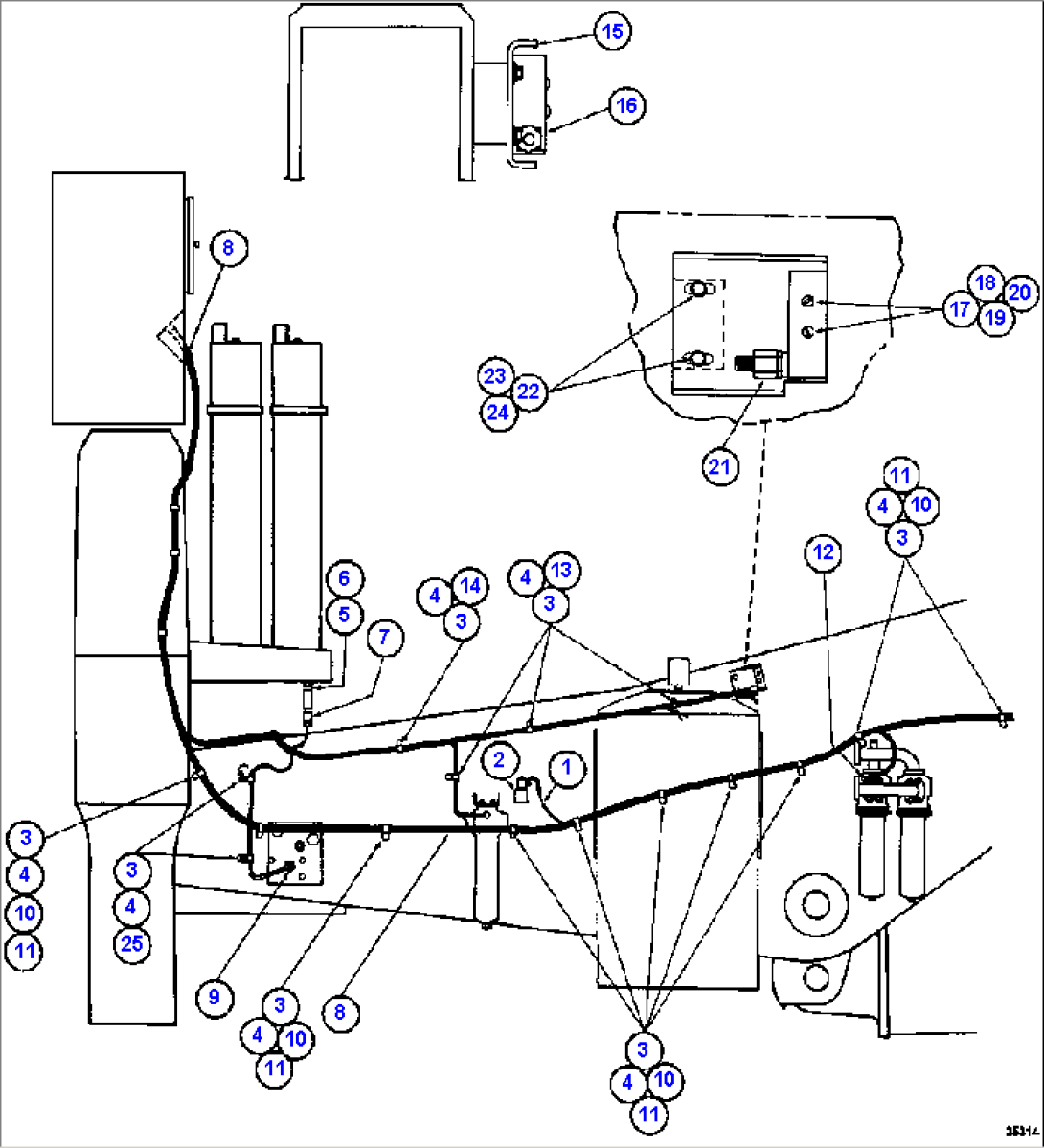 HOIST LIMIT & BODY UP INTERLOCK SWITCH