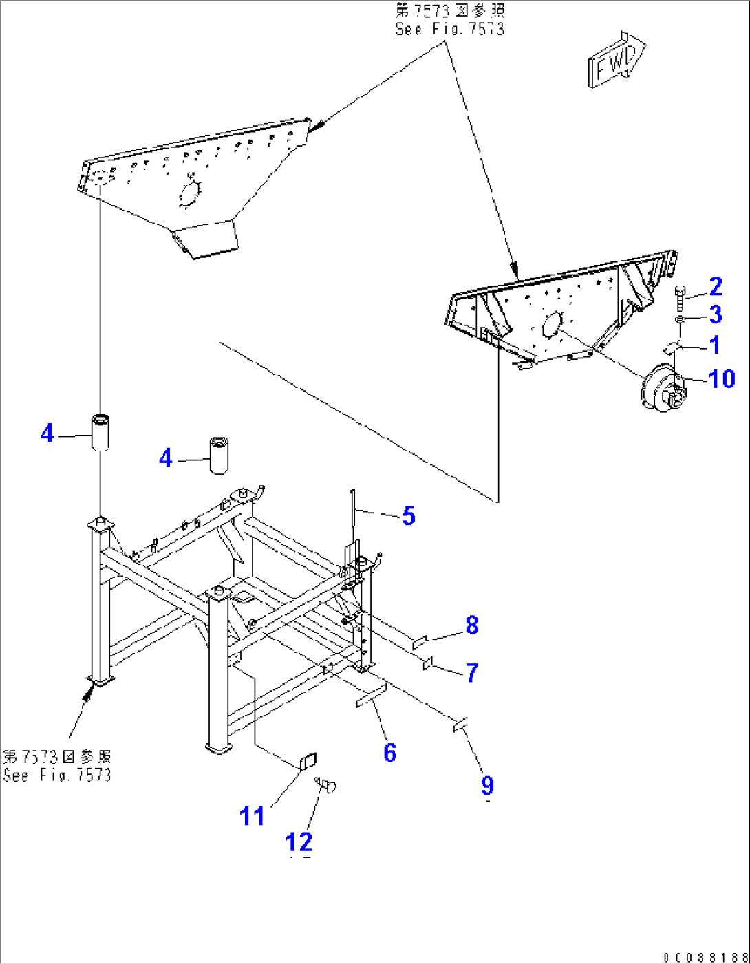 SCREEN SYSTEM (5/5) (SPRING AND NAME PLATE)