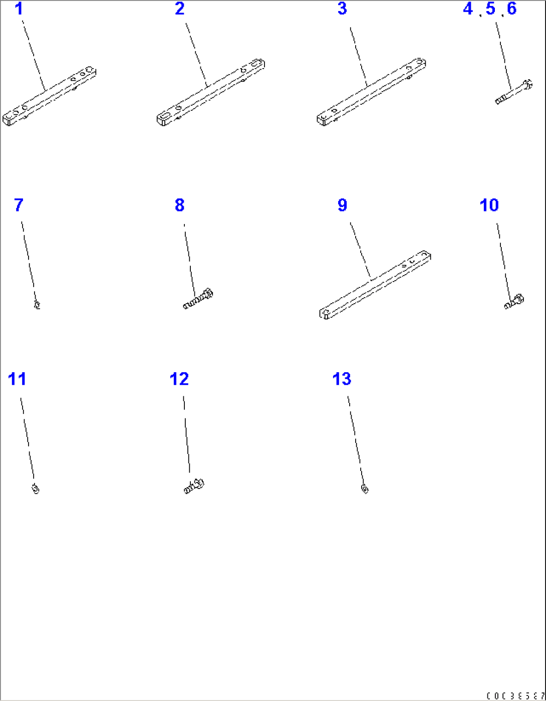 GENERAL TOOL (LOADER JIG) (TAP COLLAR JIG PARTS)(#50061-)