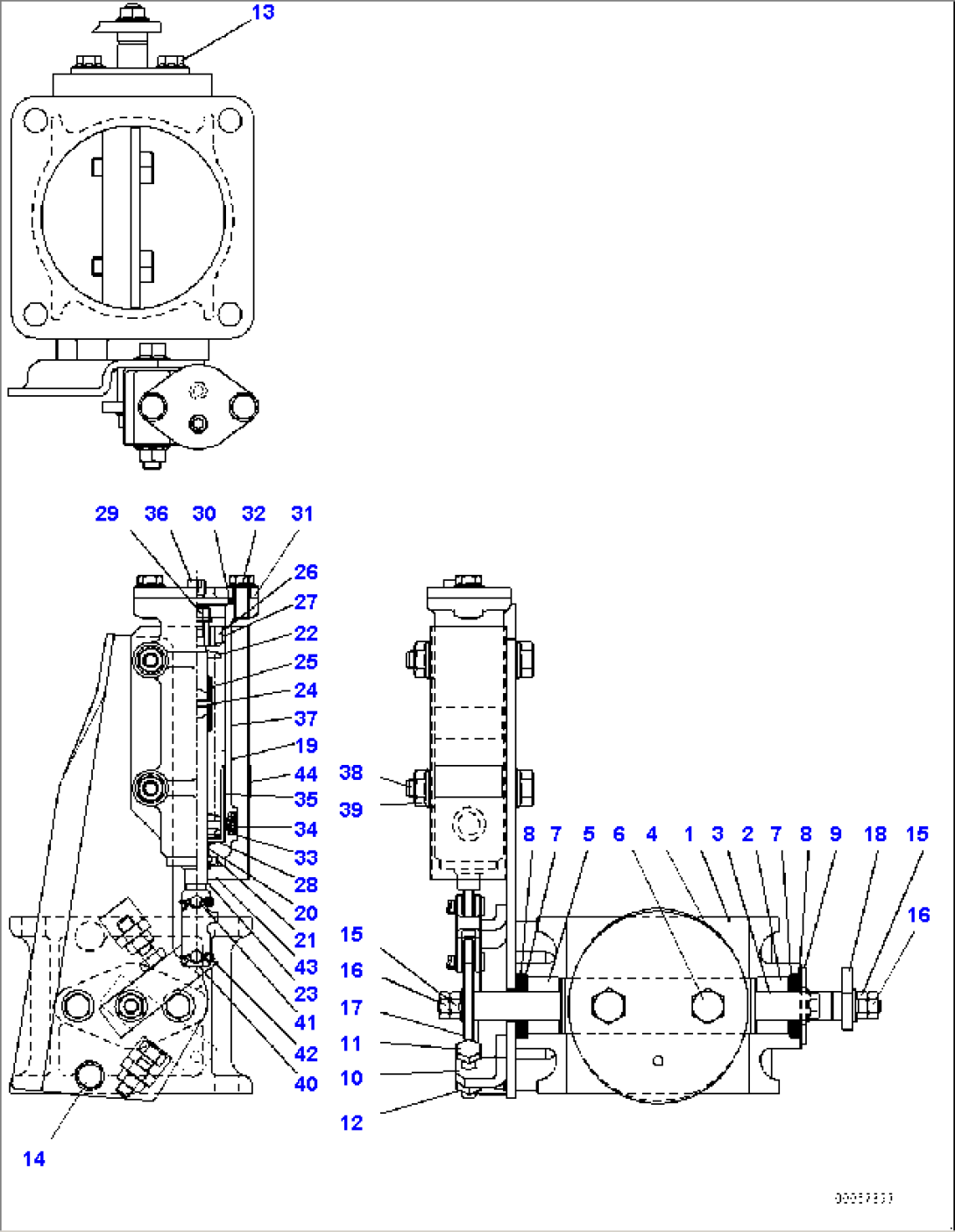 Exhaust Brake, Inner Parts (#505077-505325)