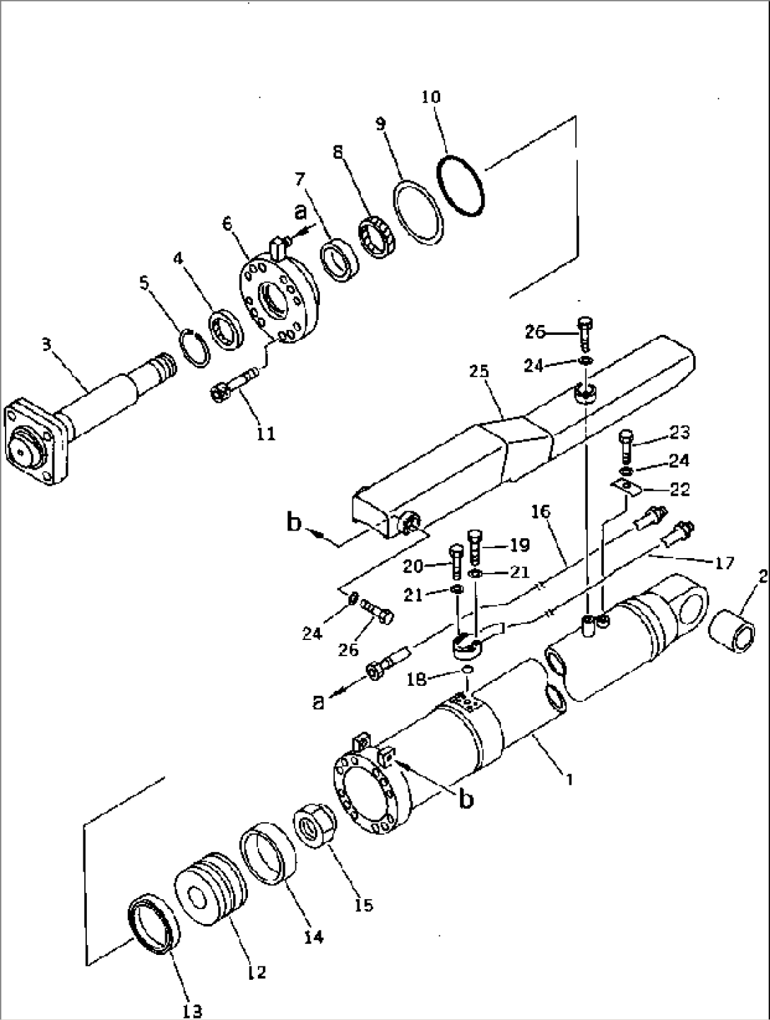 BLADE TILT CYLINDER