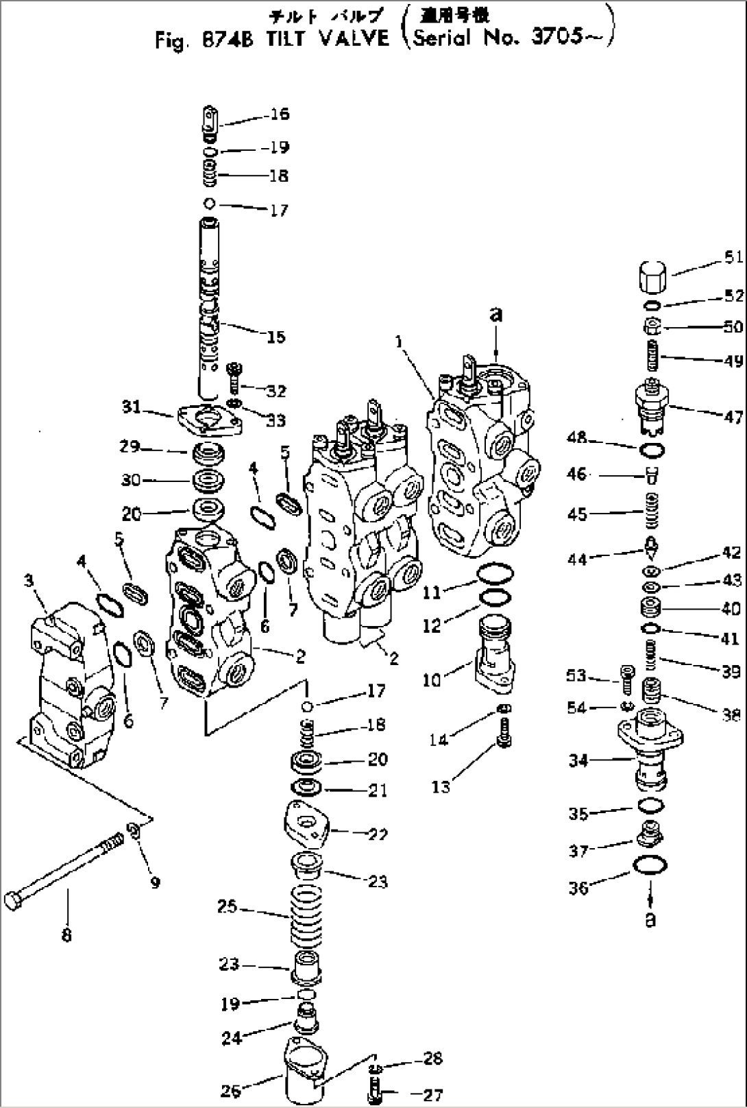 TILT VALVE(#3705-)