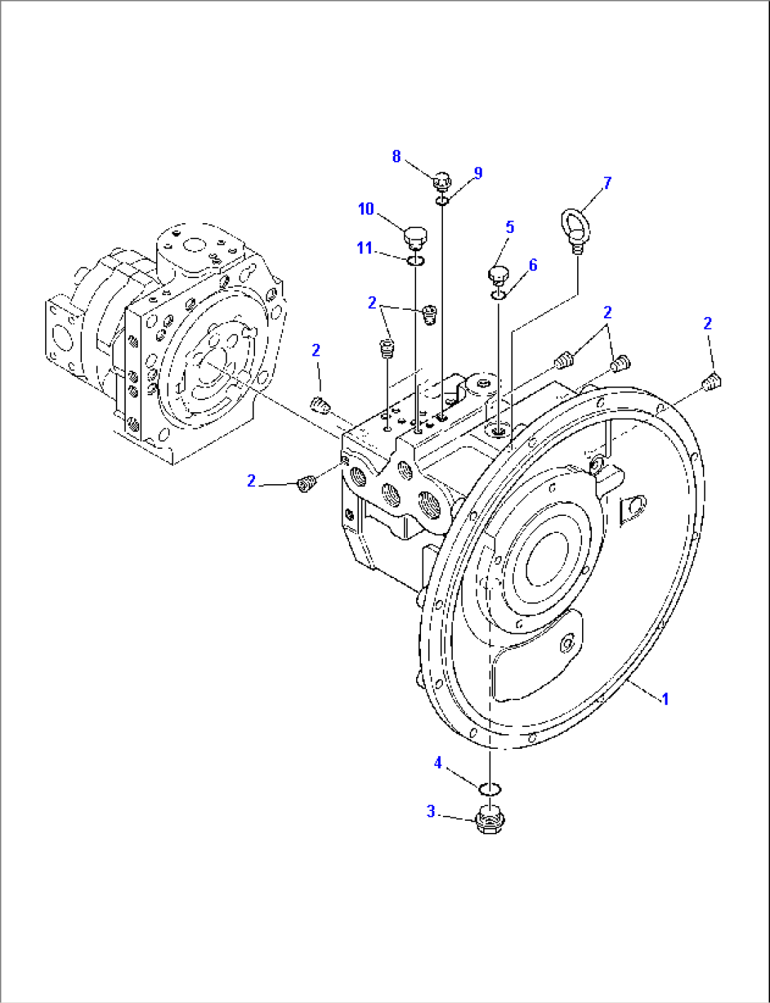 HYDRAULIC PUMP (1/9)