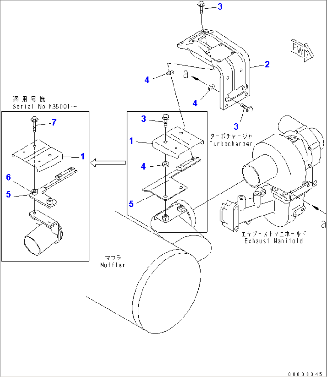 TURBO COVER(#K32001-)