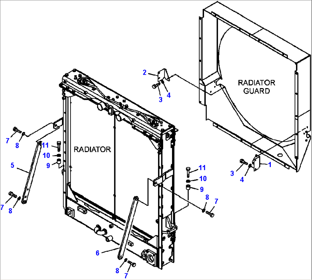 C0120-01A0 RADIATOR MOUNTING