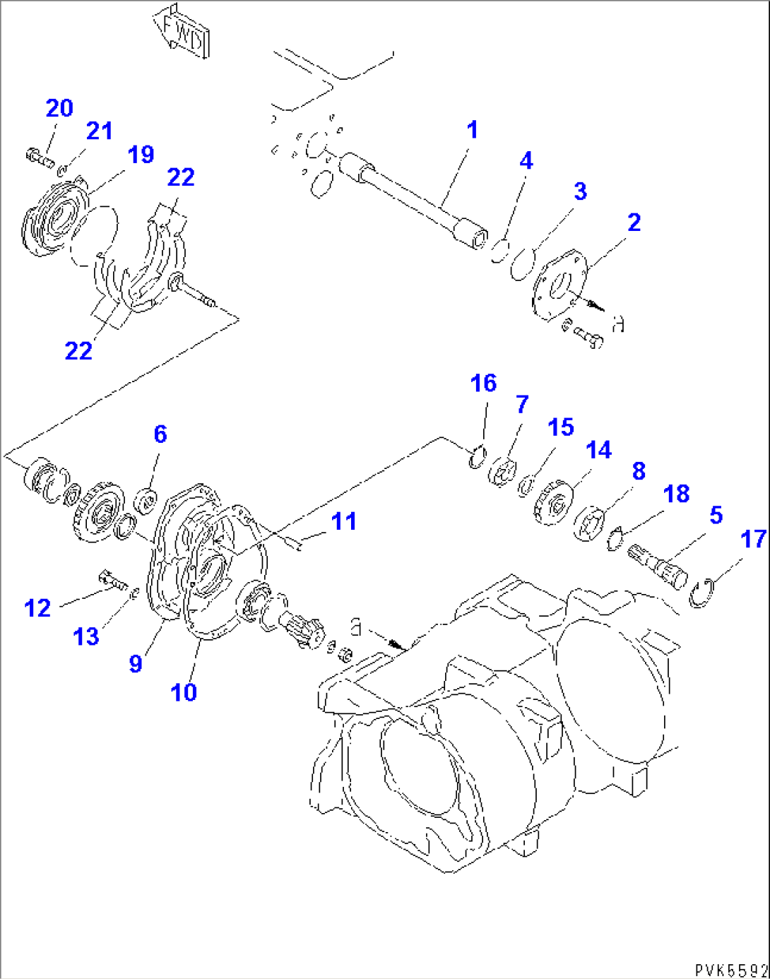 TOWING WINCH (P.T.O.)(#81842-)(#81842-)