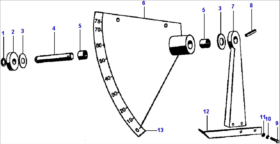 FIG. T0220-01A0 BOOM-ANGLE INDICATOR