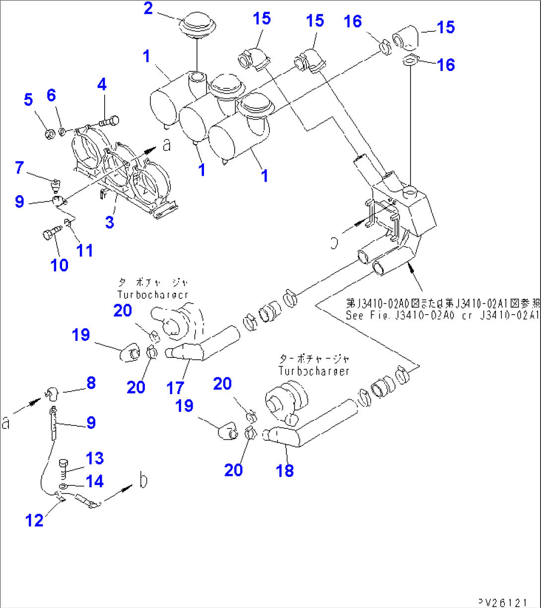 AIR INTAKE PIPING (1/2)