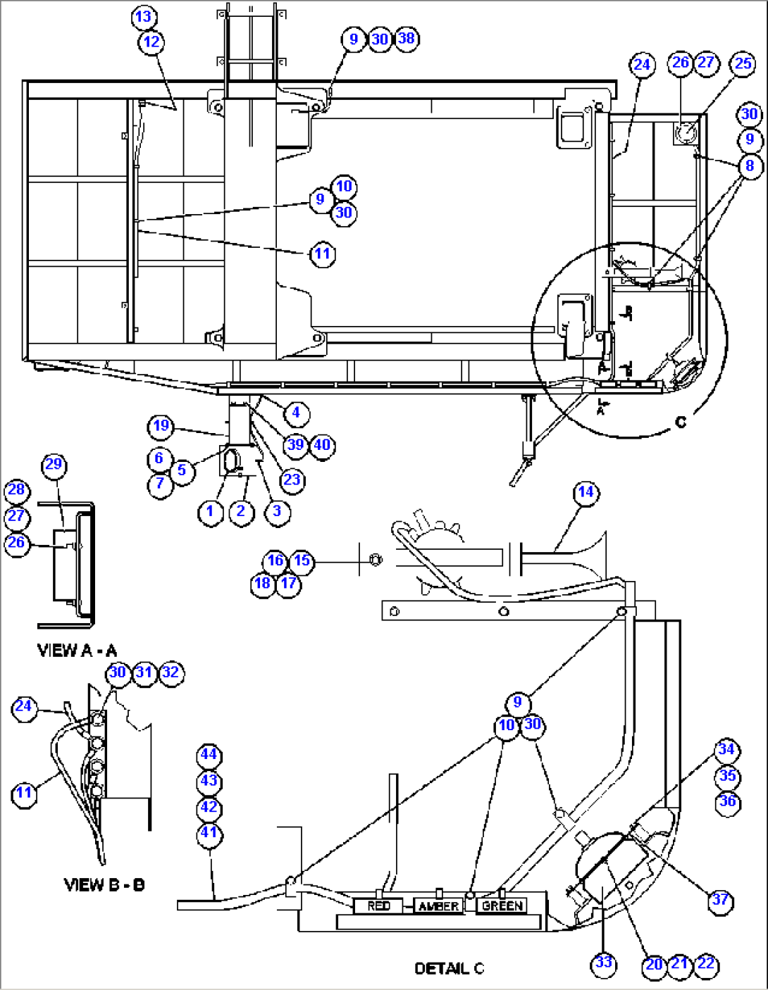 LEFT DECK ELECTRICAL GROUP