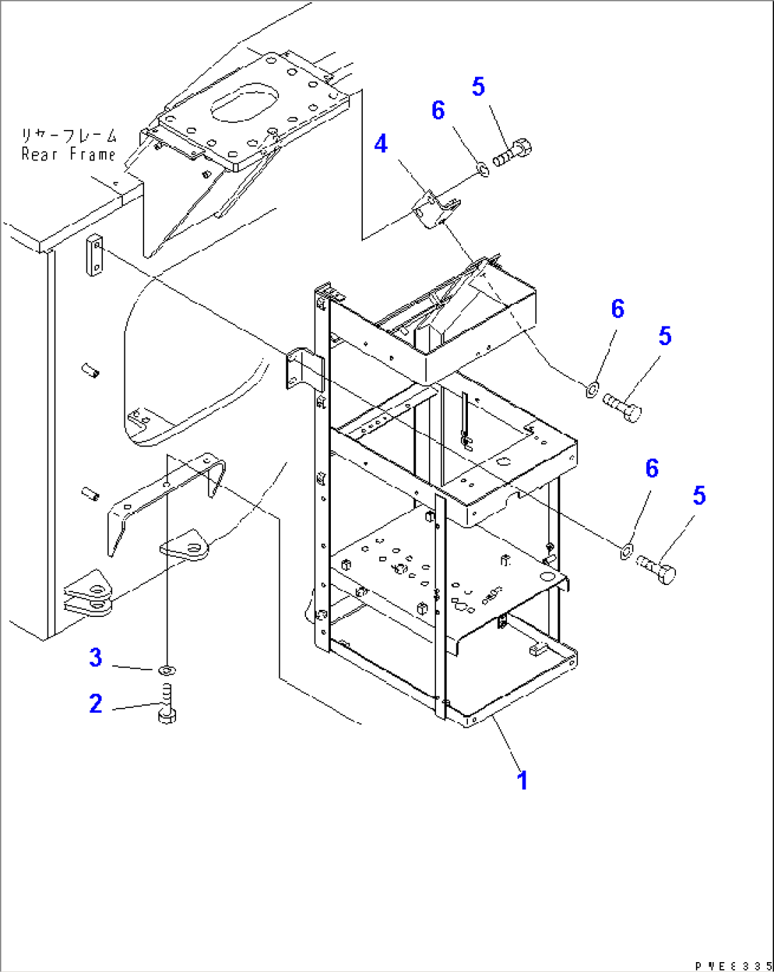 BRAKE CONTROL (BOX AND MOUNTING PARTS)(#50001-51074)