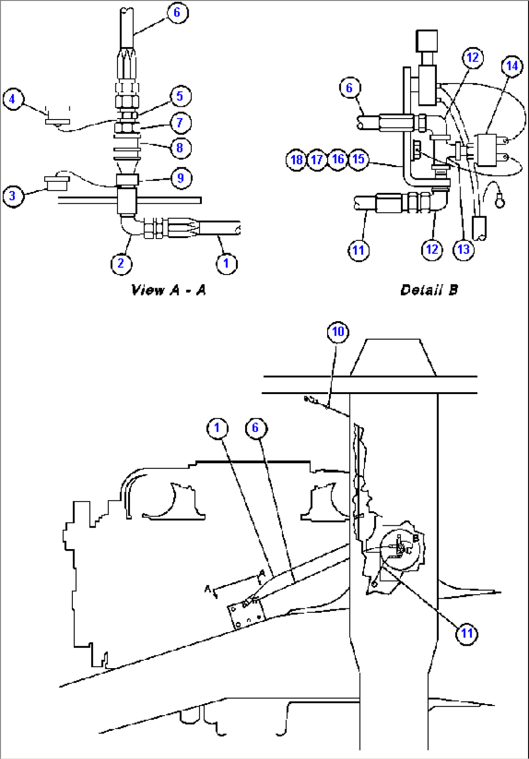 ENGINE GAUGE PIPING