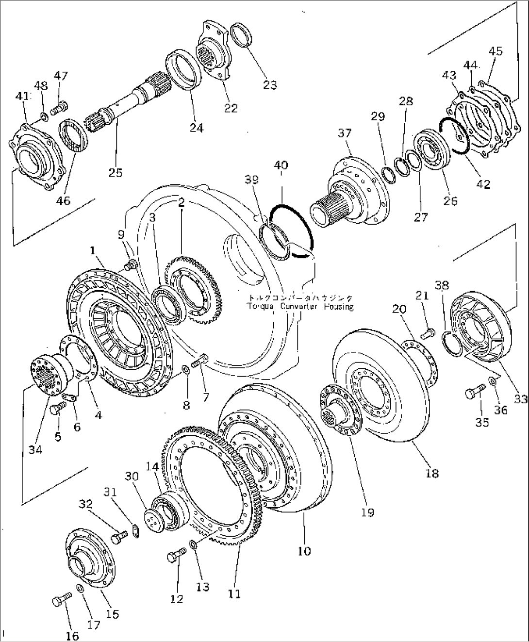 TORQUE CONVERTER (2/2)(#35001-)