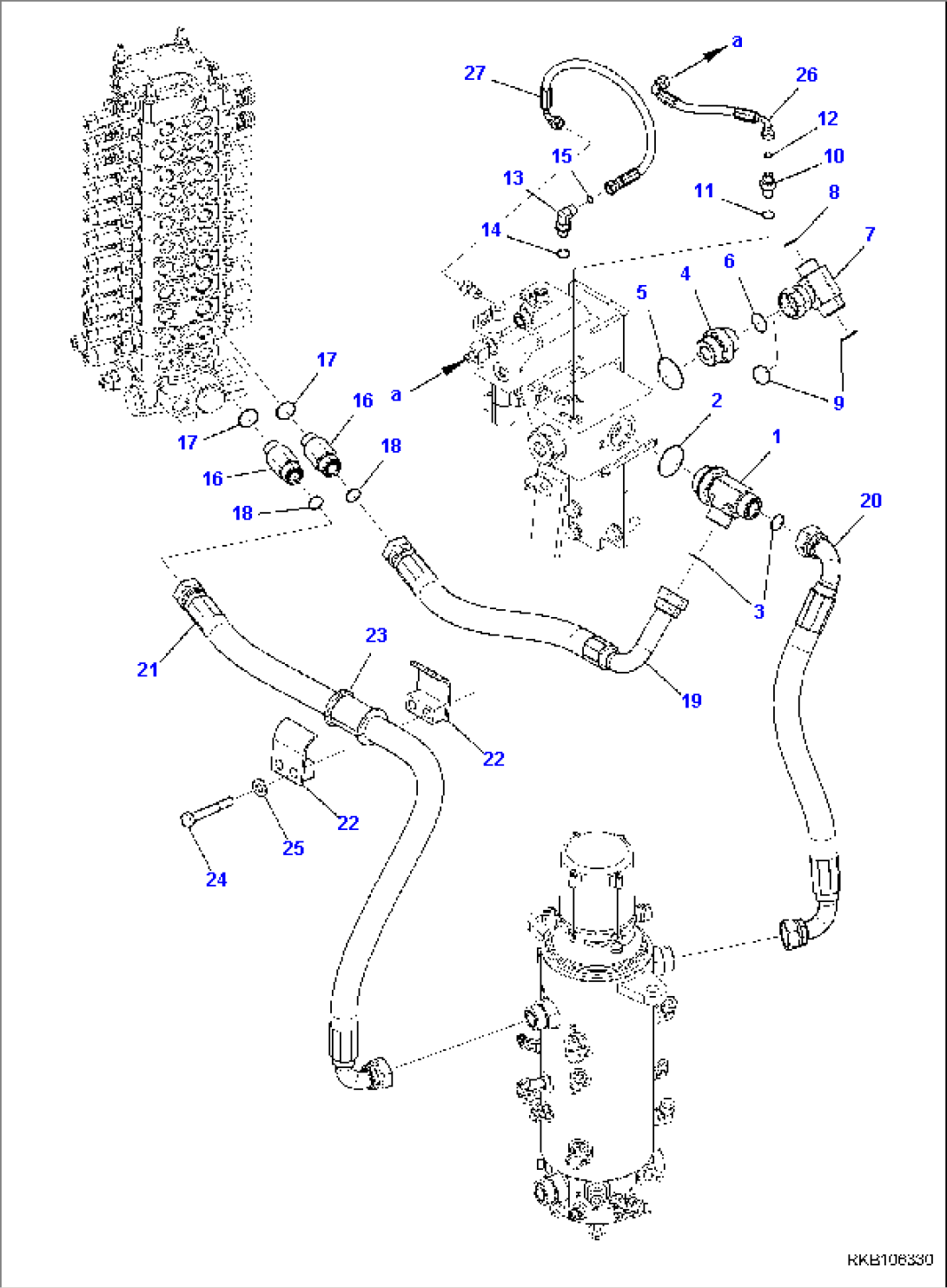 TRAVEL PIPING (1/4)