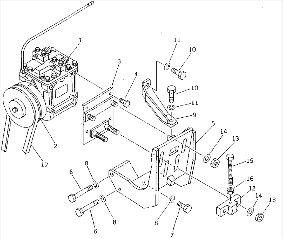 COMPRESSOR AND RELATED PARTS (FOR AIR CONDITIONER)(#15001-16486)