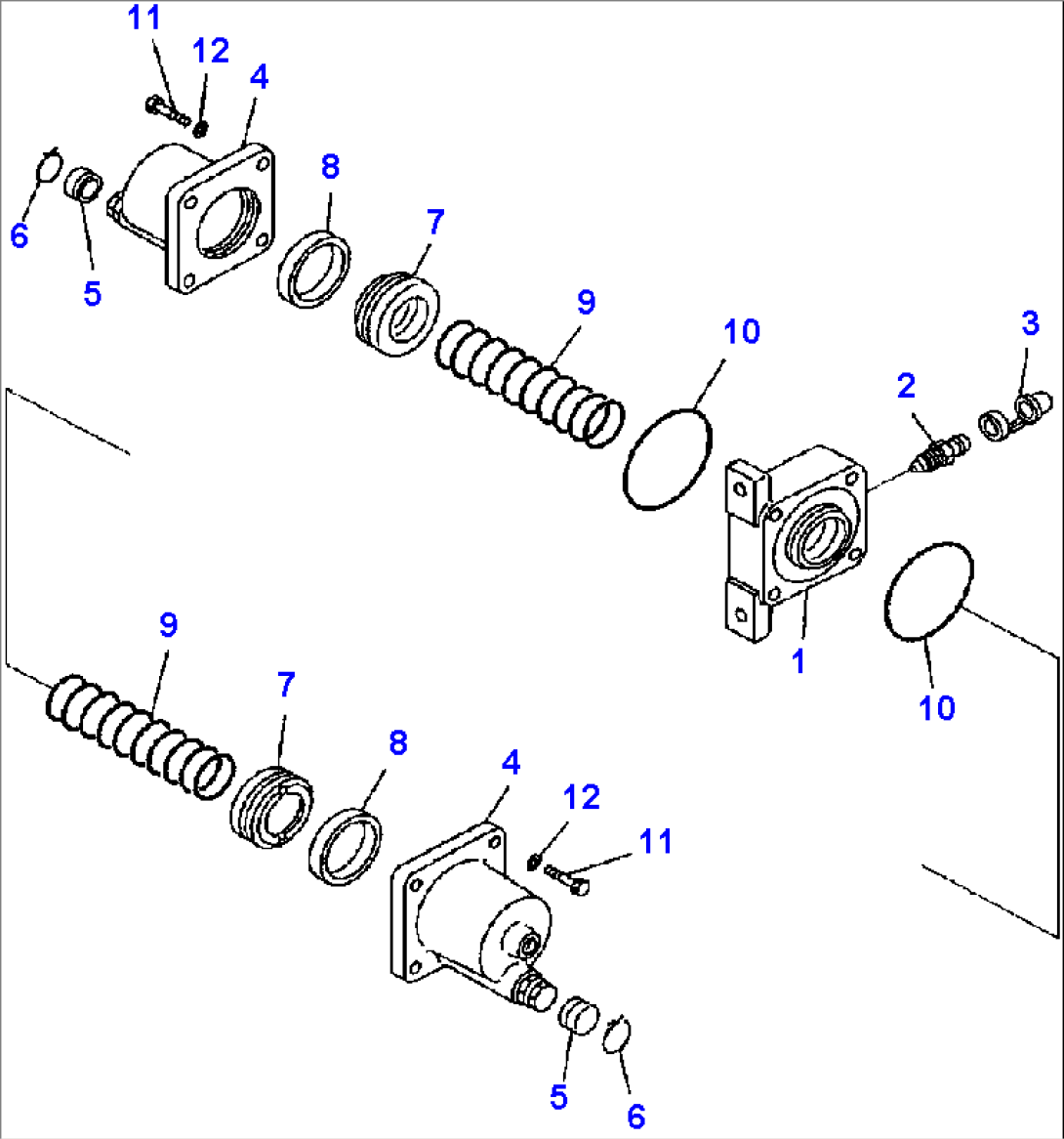 K4470-09A0 BRAKE PIPING SLACK ADJUSTER