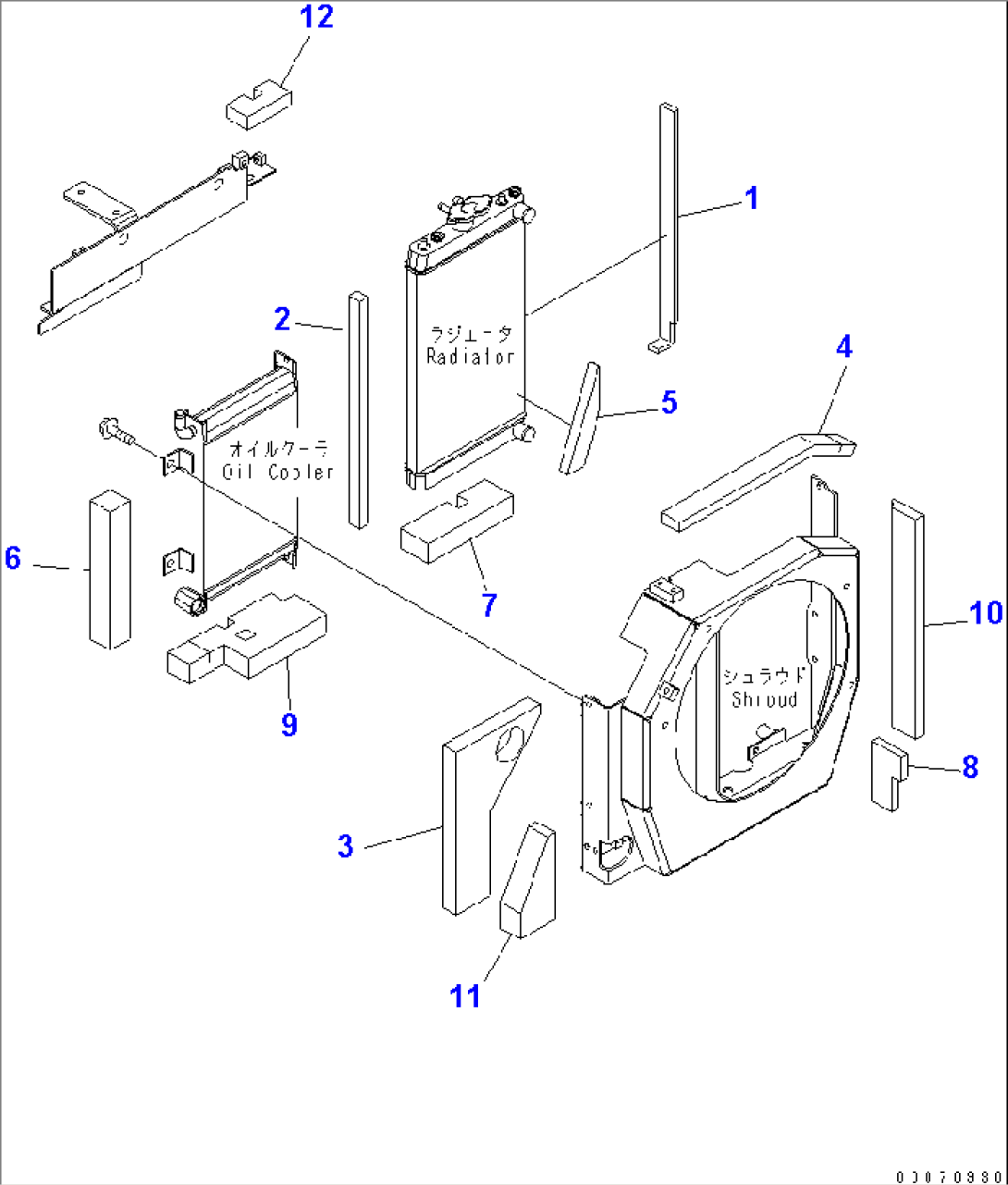 COOLING (RADIATOR SHEET)(#20002-)