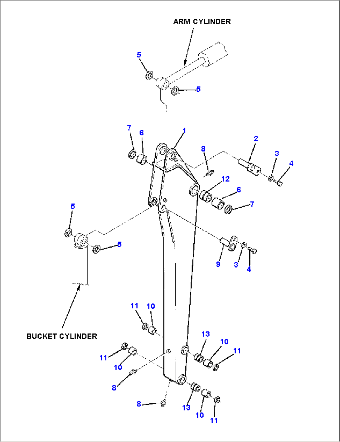 ARM, L=2300 mm