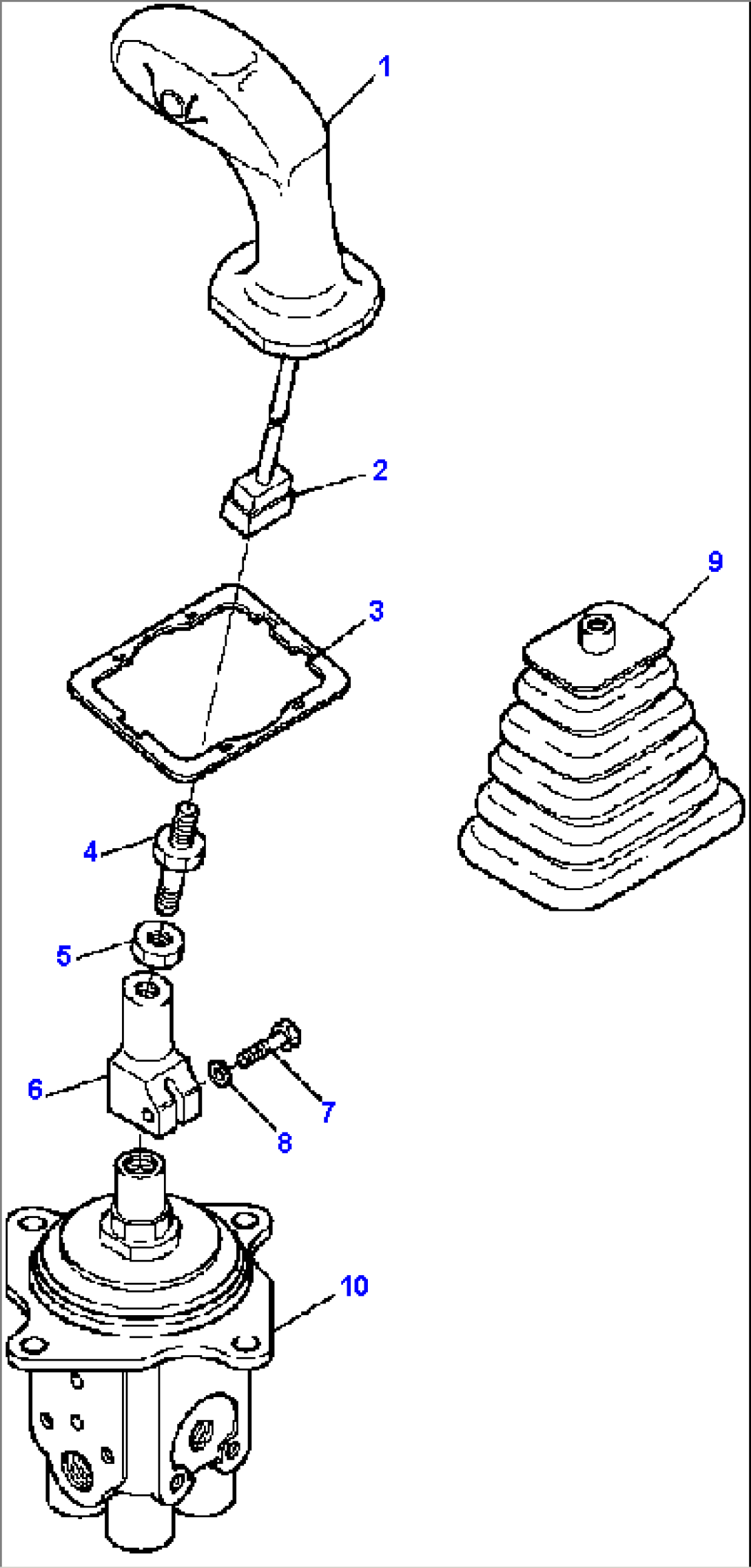 H1448-6422 L.H. PPC VALVE 4-SWITCH - PATTERN CHANGE