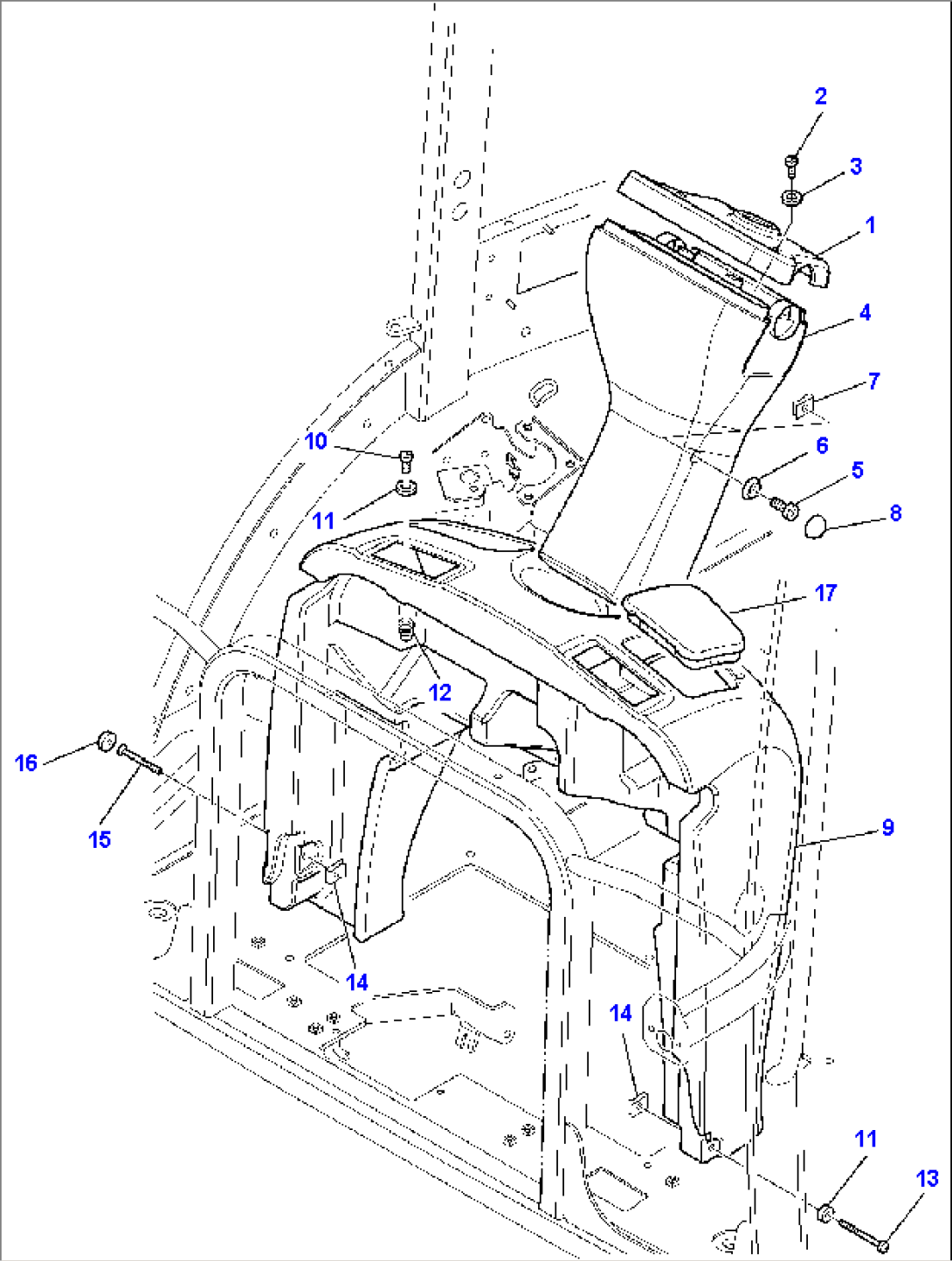 CAB (WITH AIR CONDITIONING) (11/14)