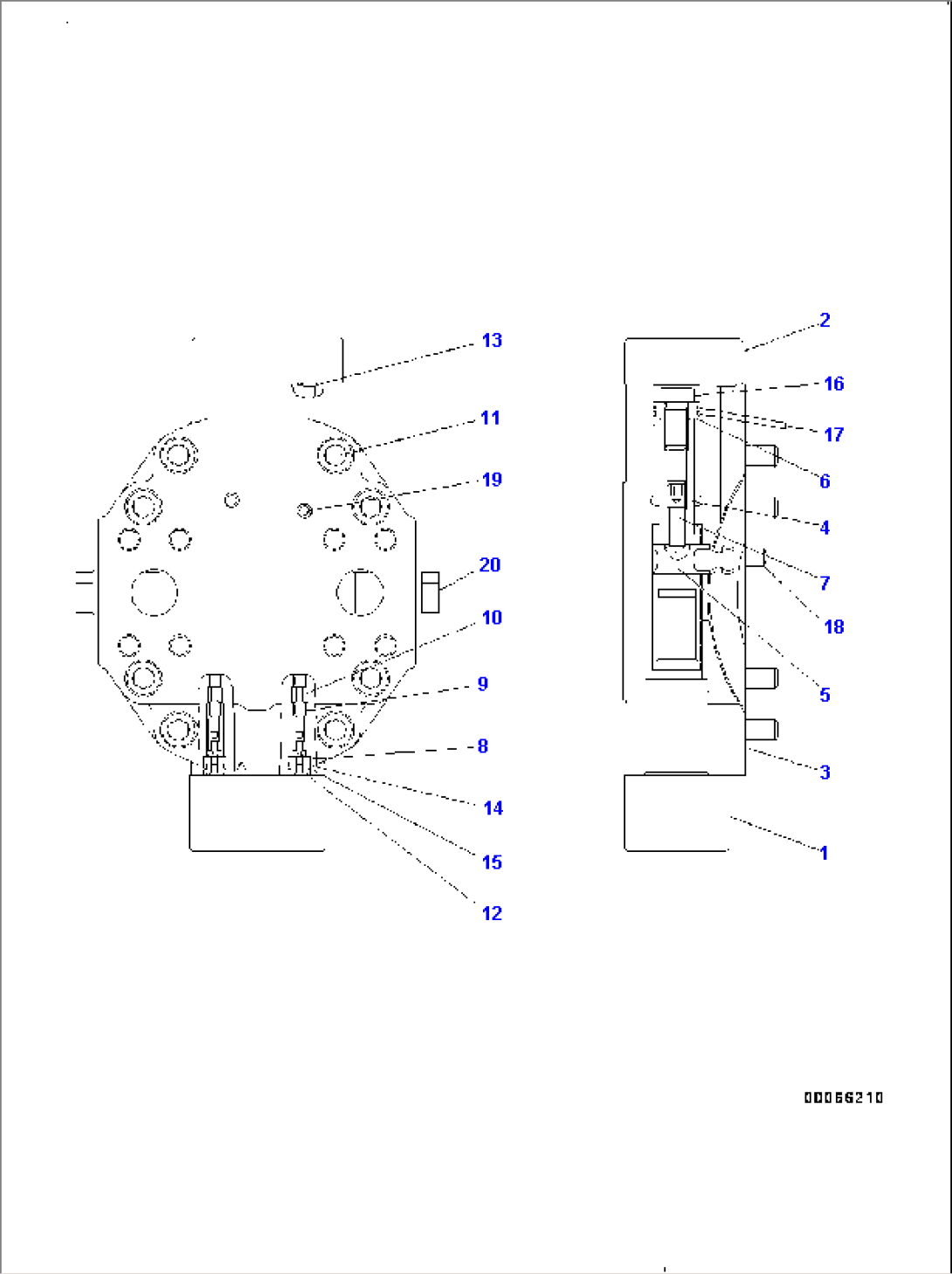 Hydrostatic Transmission (HST) Pump and Motor, Inner Parts, Motor 2 (4/7)