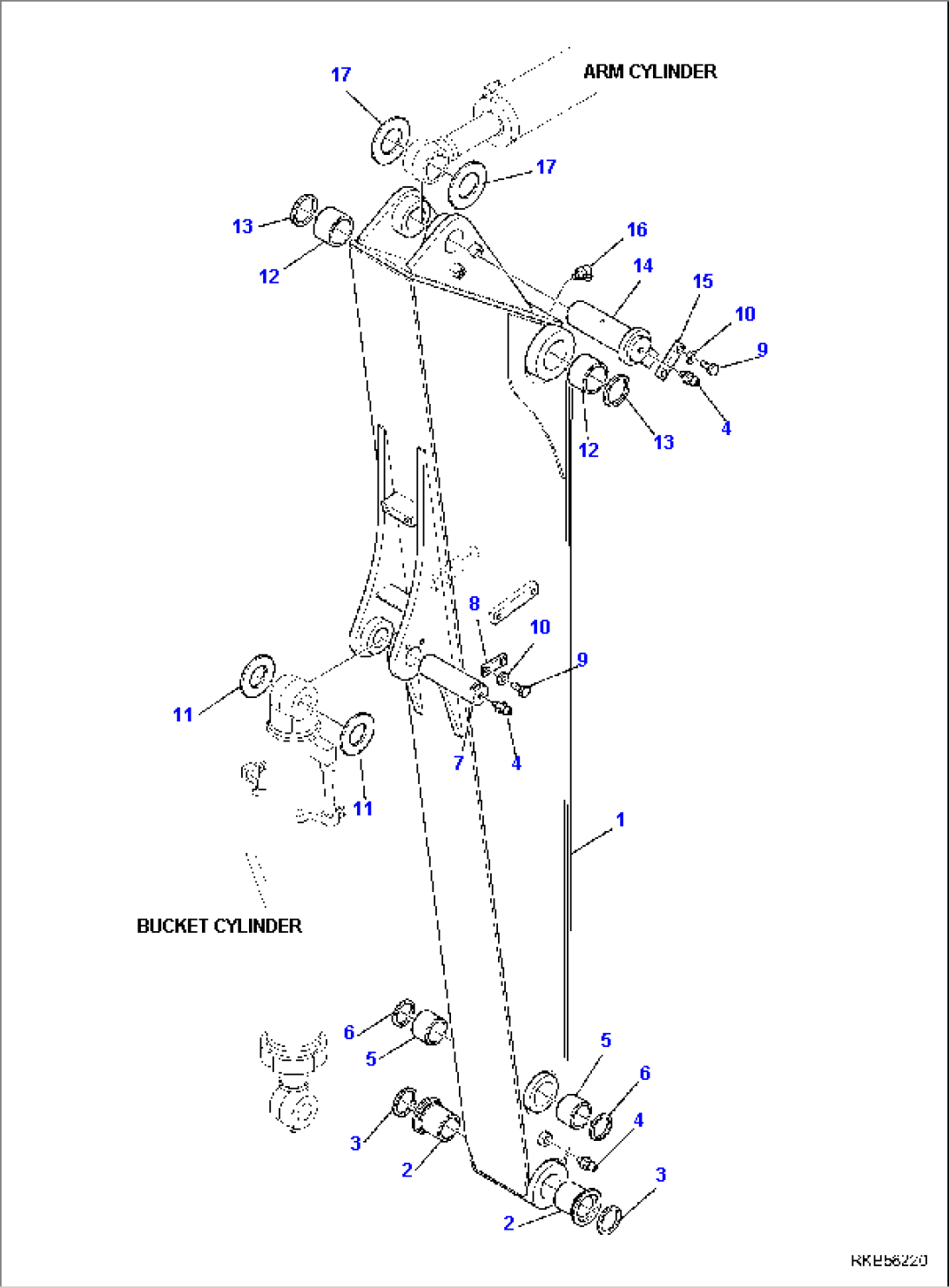 ARM, L=2250 mm