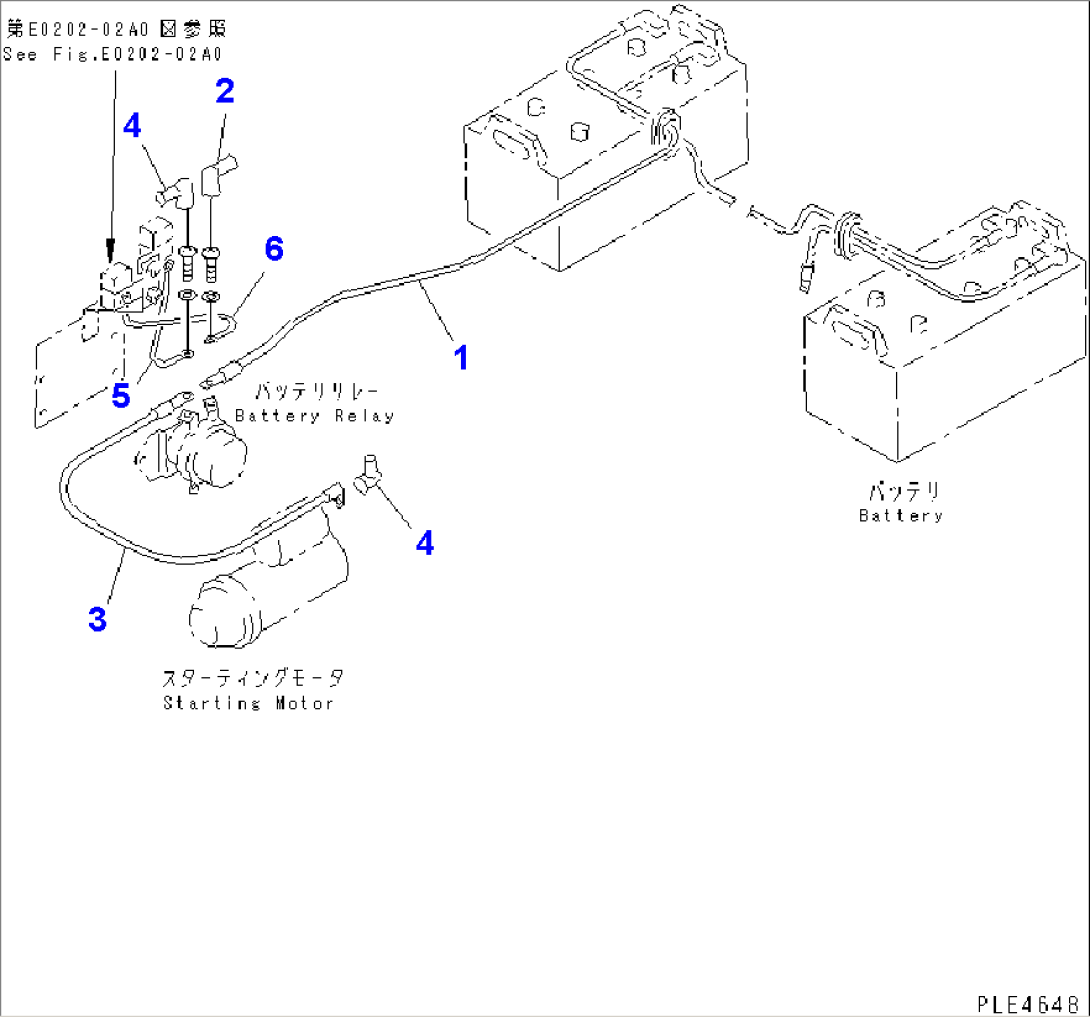REAR HARNESS (BATTERY LINE)