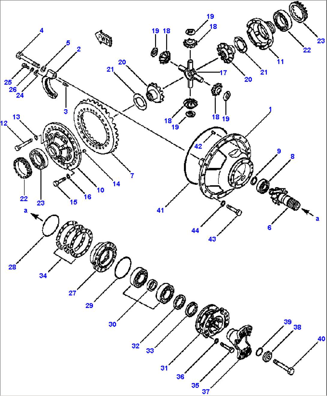 FRONT AXLE DIFFERENTIAL