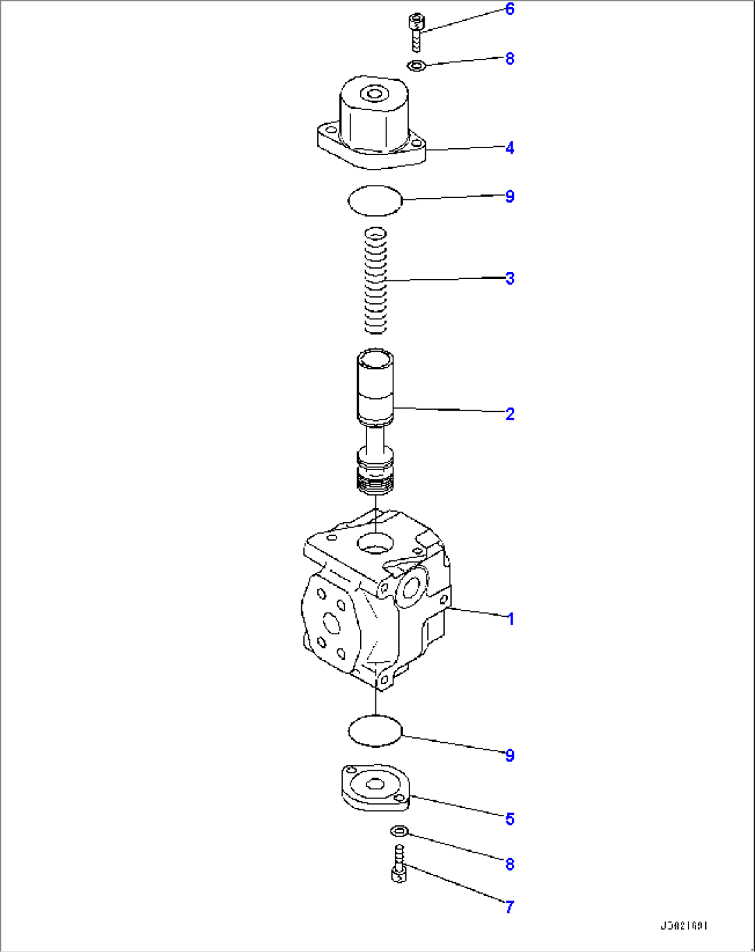 Attachment Piping, Selector Valve (#451680-)