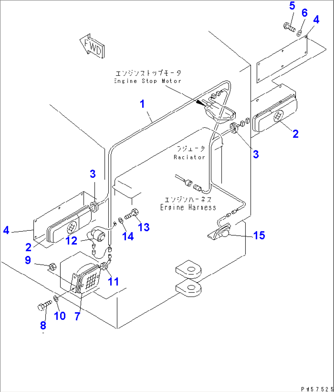 ELECTRICAL SYSTEM (REAR LINE)