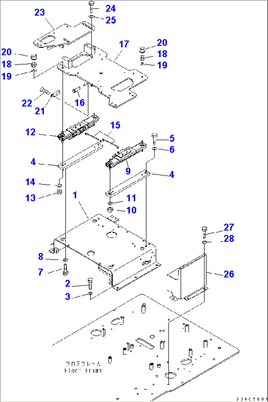 FLOOR FRAME (BASE)
