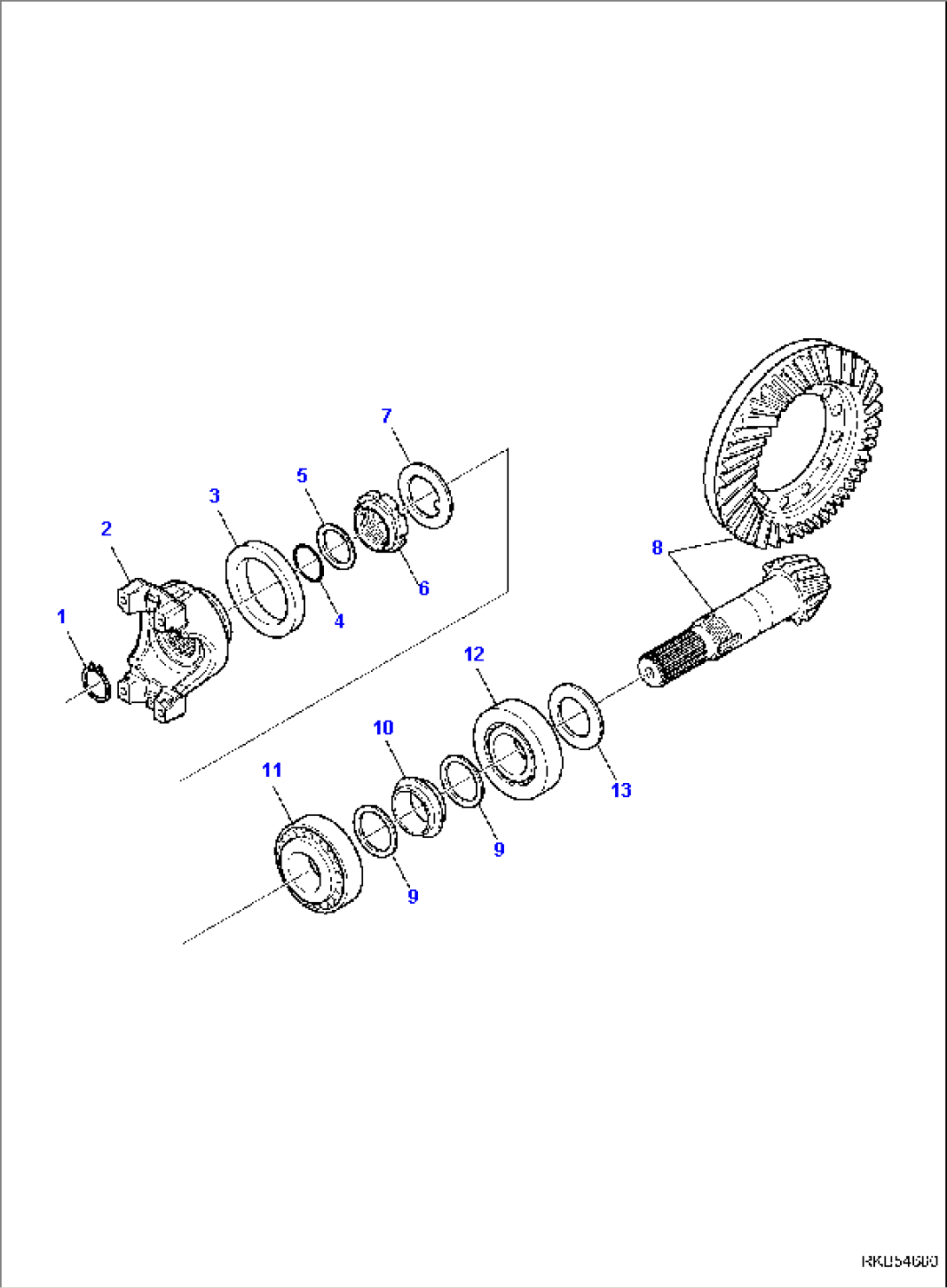 FRONT AXLE (3/7)